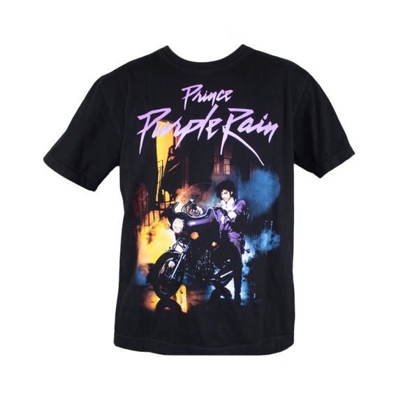 Prince Purple Rain Single Stitch The Roxx Tee - Picture 1 of 2